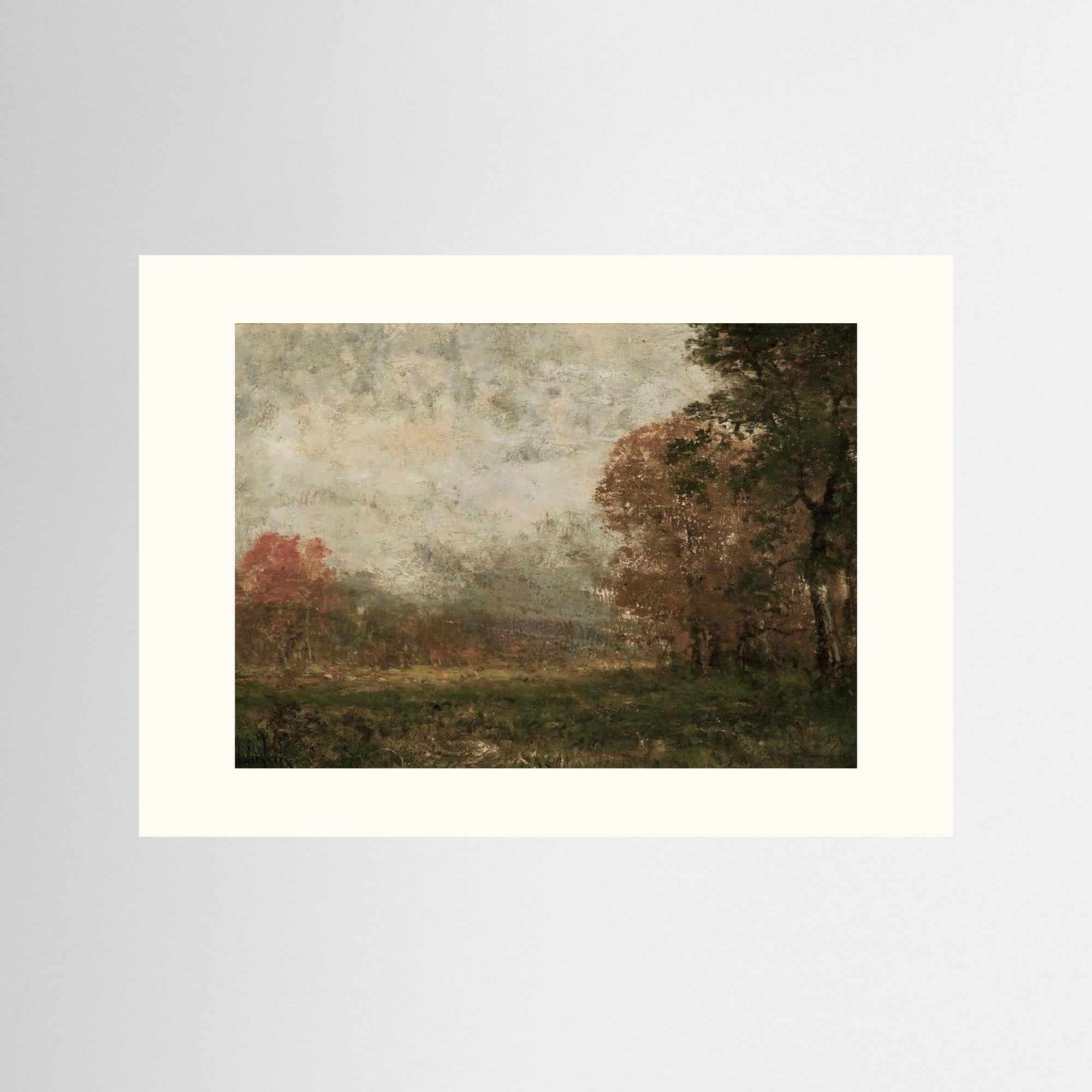 Autumn Colors Landscape Art Print