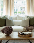 Sylvie Sage Green Floral Pillow Cover