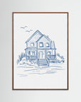 Nantucket Beachhouse by Jolly And Dash Oak Dark No border