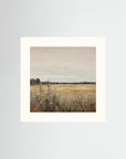 Neutral Field Landscape Art Print No Frame Freja