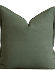 Gávea Solid Color Pillow Cover | Olive Green