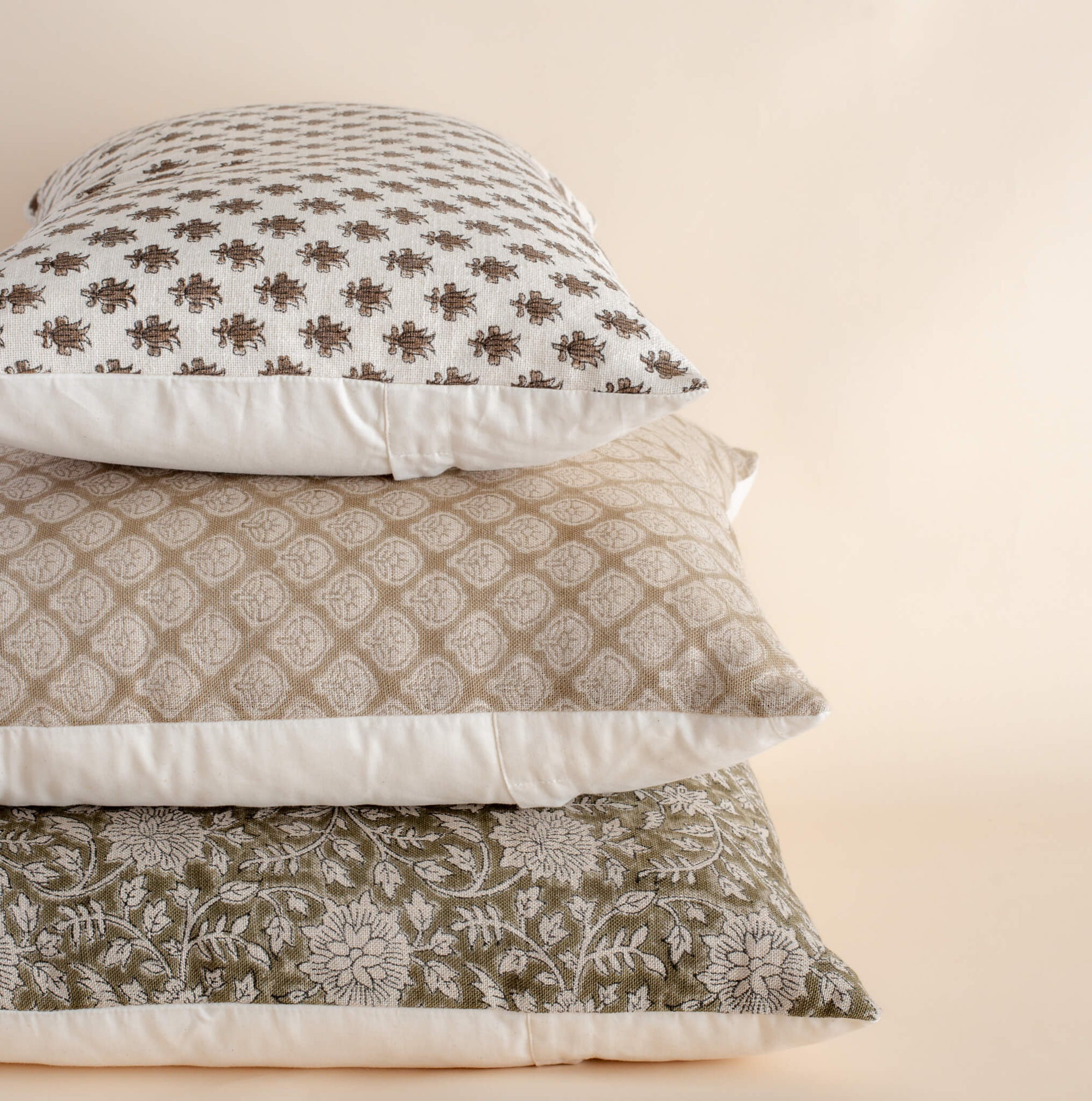 Harwich Pillow Combination | Set of Three Pillow Covers