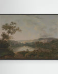 Mountain Landscape | Canvas Black