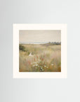Countryside Wildflower Gathering Fine Art Print No Frame Freja