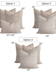 Maryam Pillow Combination | Set of Three Pillow Covers