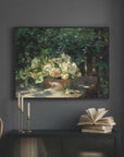 Garden Gathering Floral Artwork Canvas