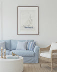 Sailboat Wall Art Print
