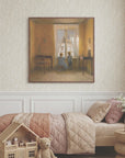 Timeless Childhood Window Scene Artwork