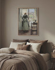 Seamstress by the Window Art Print