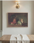 Pears Still Life Painting Art Print