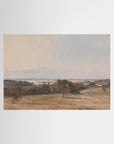Vintage Pastoral Landscape Art Print No Frame No border