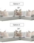 Pinecrest Sectional Pillow Combination | Set of Seven Pillow Covers