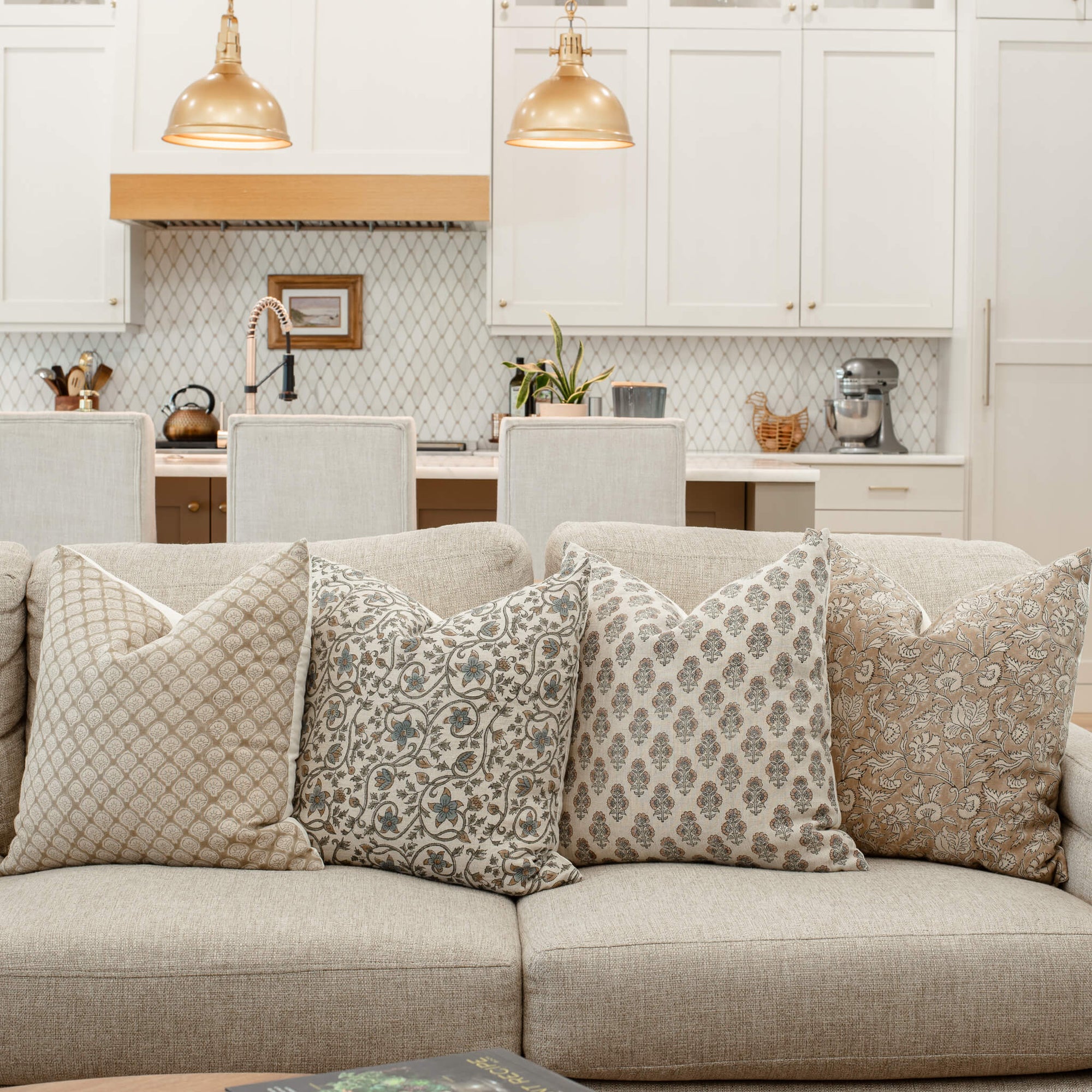 Ashford Pillow Combination | Set of Four Pillow Covers