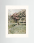 Antique Blossom Tree Field Vintage Wall Art No Frame Freja