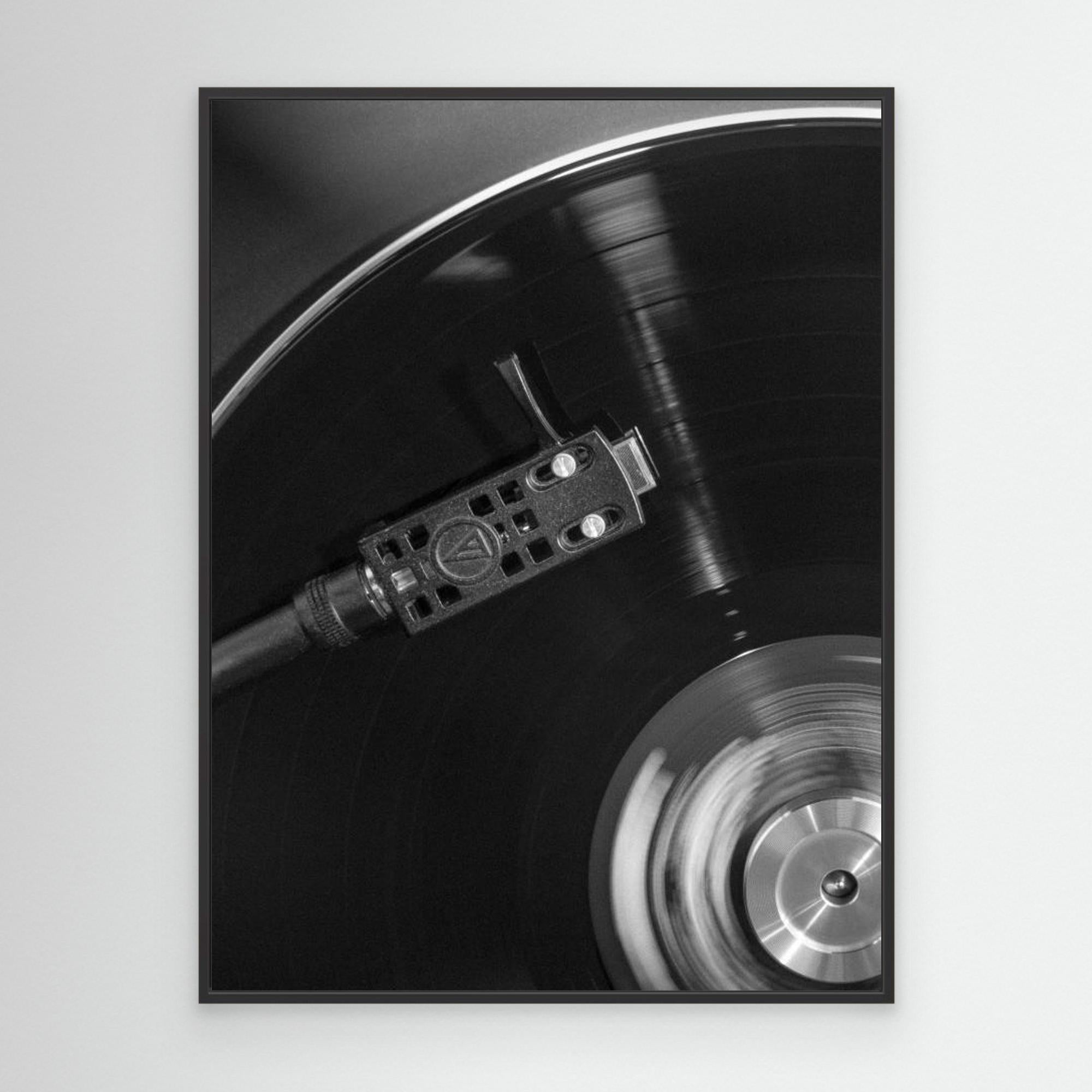 Vinyl_001 by Pictufy Studio Iii Black