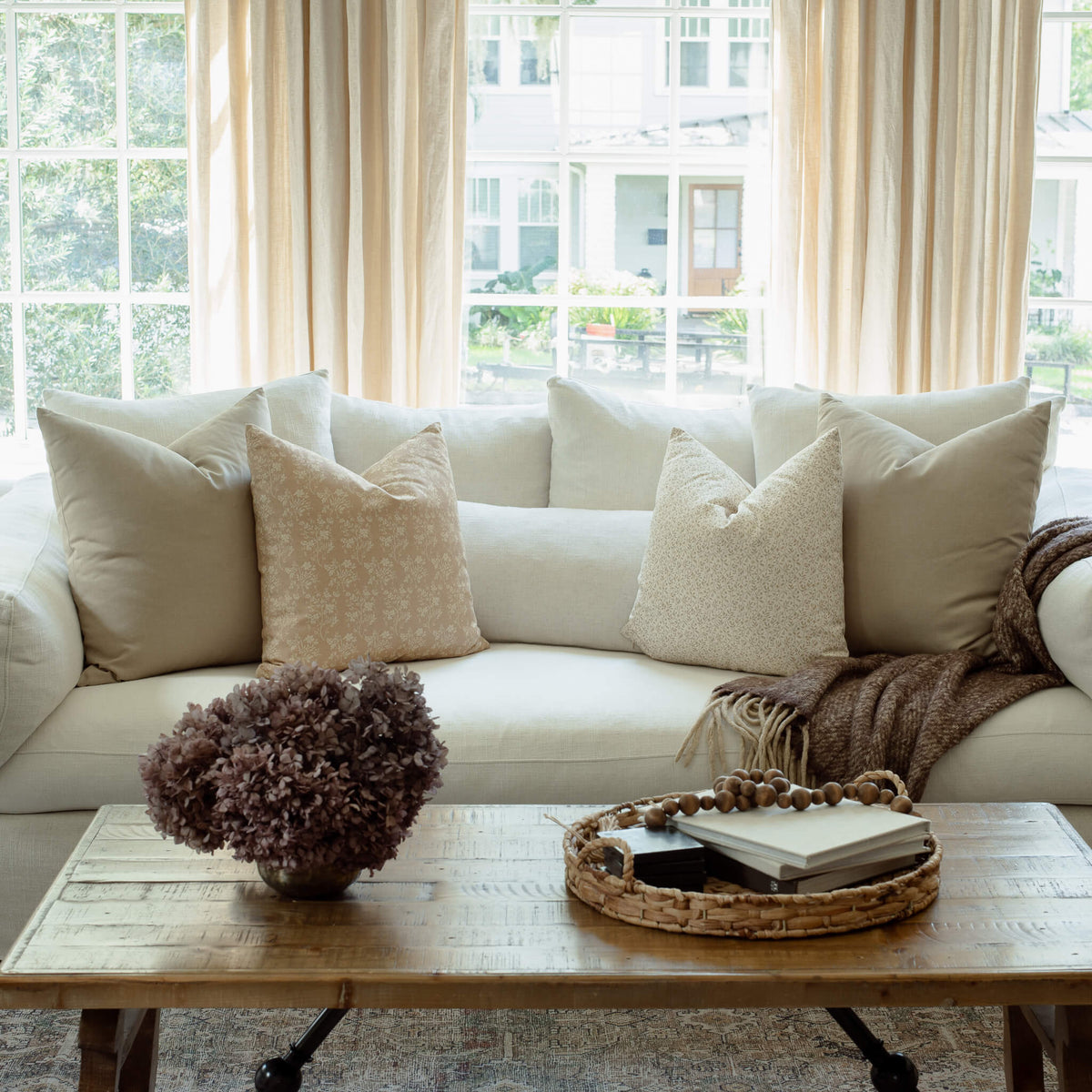 Maribel Pillow Combination | Set of Four Pillow Covers