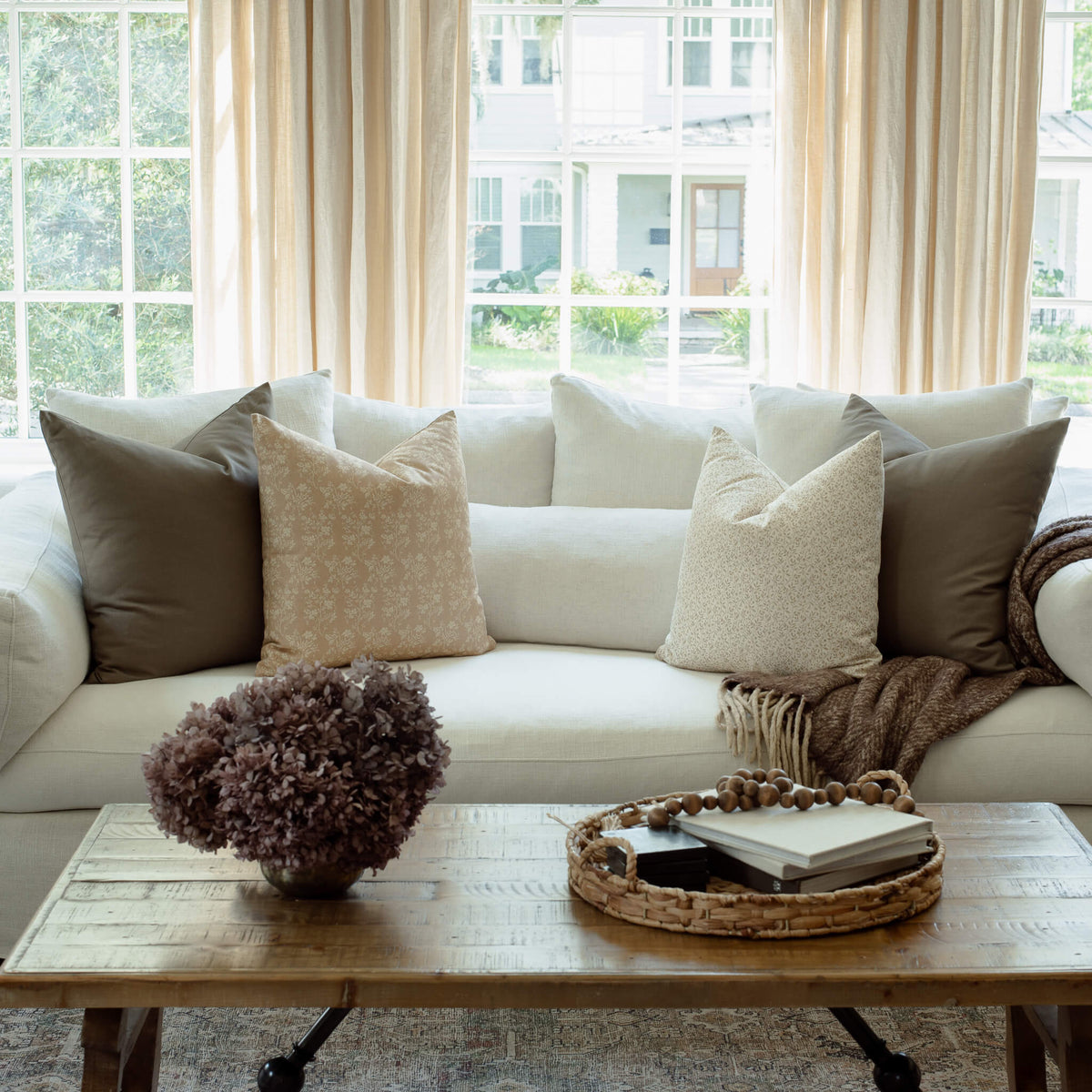Cosette Pillow Combination | Set of Four Pillow Covers