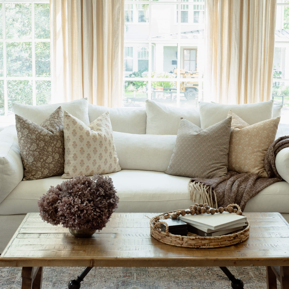 Livia Pillow Combination | Set of Four Pillow Covers