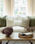 Esme Sage Green Floral Pillow Cover