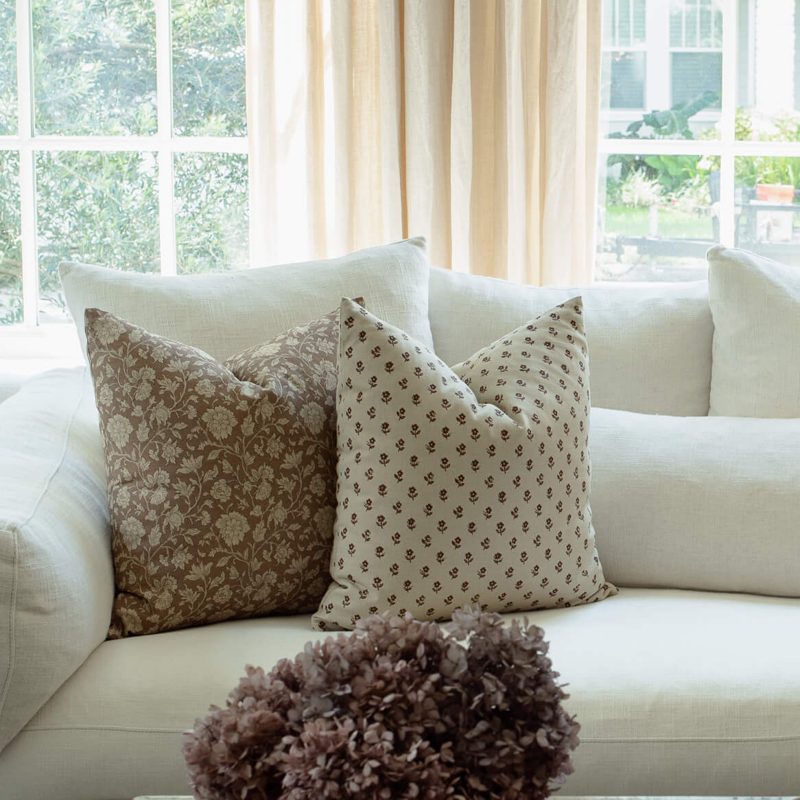 Theodora Pillow Combination | Set of Four Pillow Covers