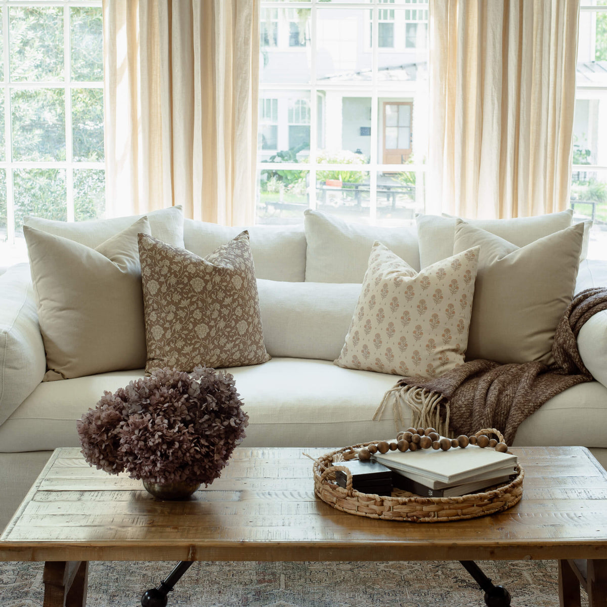 Daphne Pillow Combination | Set of Four Pillow Covers