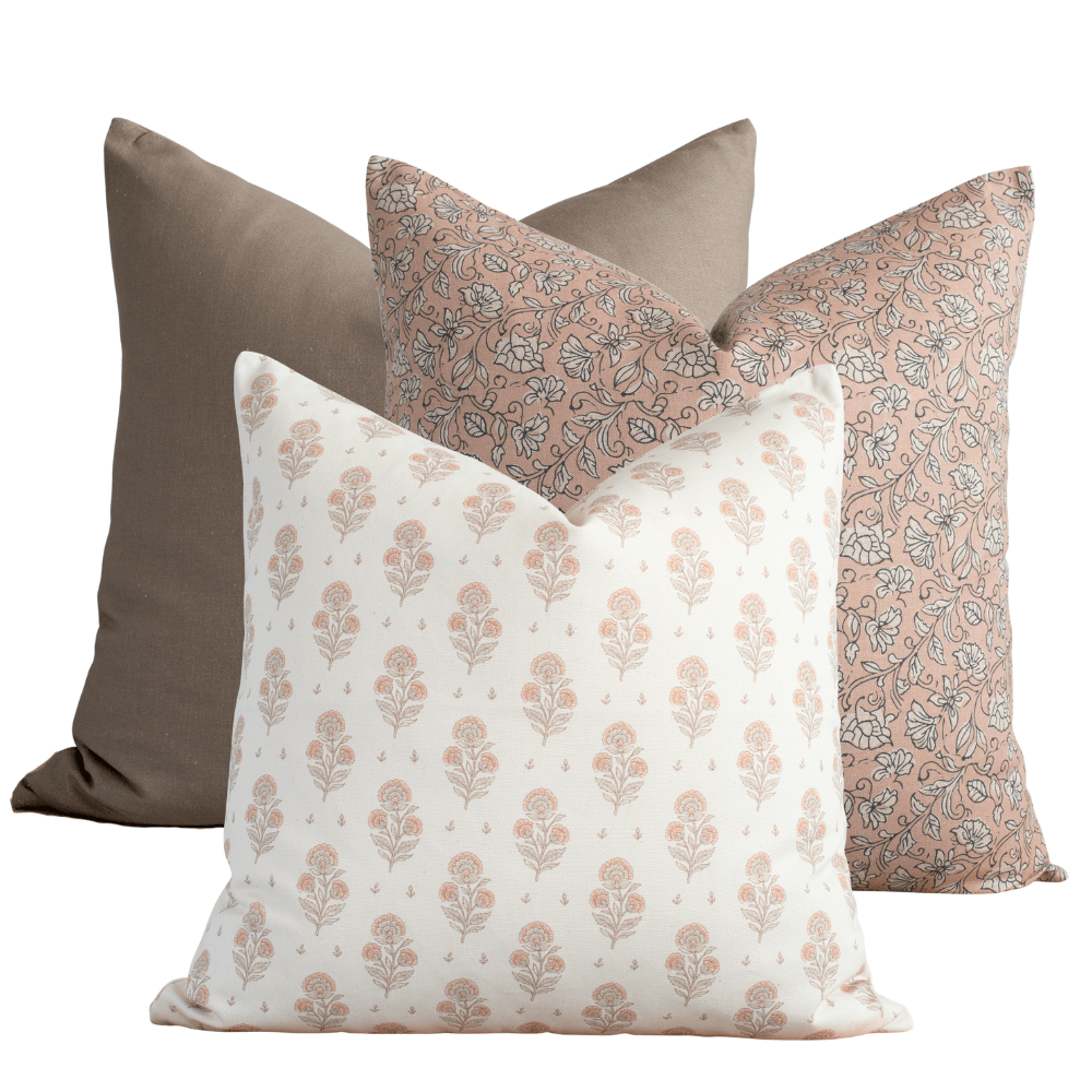 Sienna Pillow Combination | Set of Three Pillow Covers