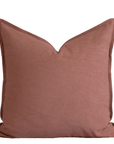 Gávea Solid Color Pillow Cover | Terracotta