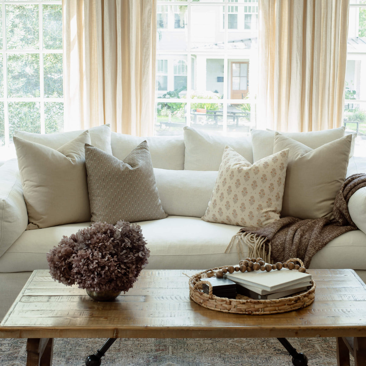 Helena Pillow Combination | Set of Four Pillow Covers