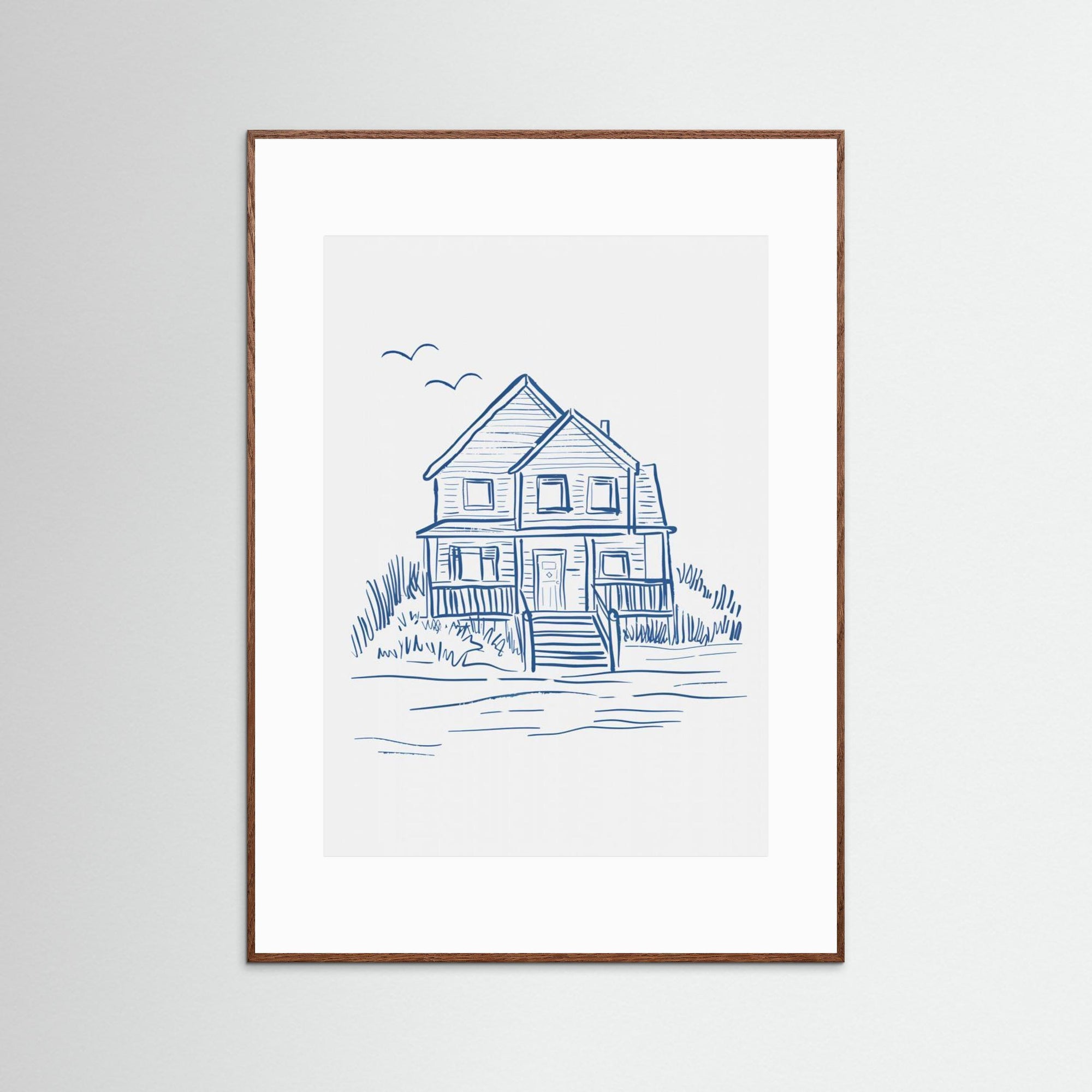 Nantucket Beachhouse by Jolly And Dash Oak Dark White