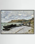 Claude Monet Art Print Black Wood No border