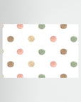 Pastel Polka Dots Wall Art | Kids Room & Nursery Decor No Frame