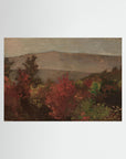 Fall Mountain Scenic Fine Art Print No Frame No border