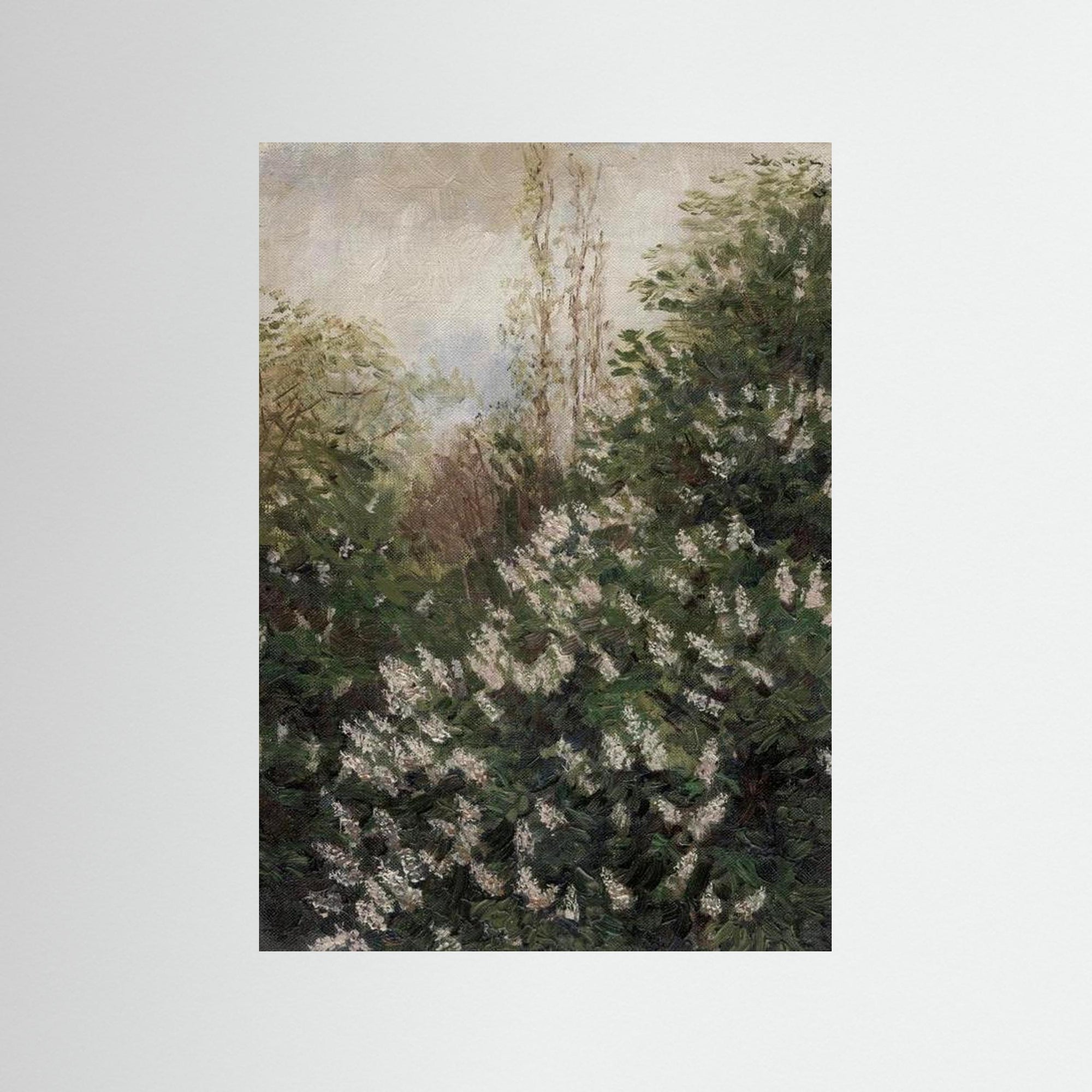 Botanical Blossoms Art No Frame No border