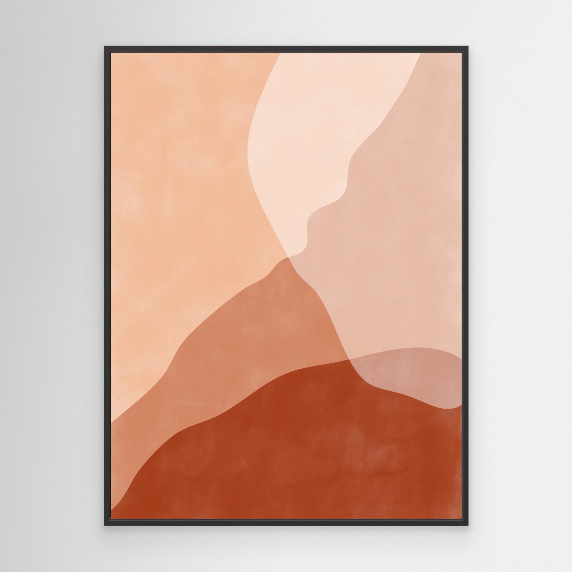 3x4 Aspectratioterracotta51 by Elena Ristova Black