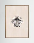 Seashell by Ivy Green Illustrations Oak Nature No border