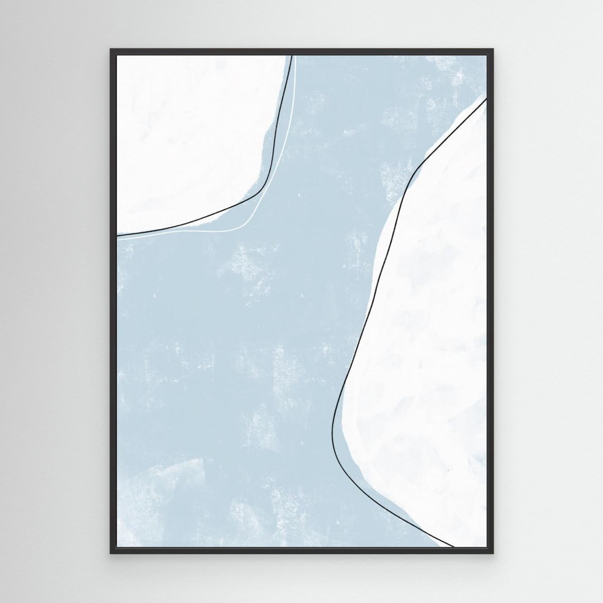 Abstracto Outlined by Uplusmestudio Black