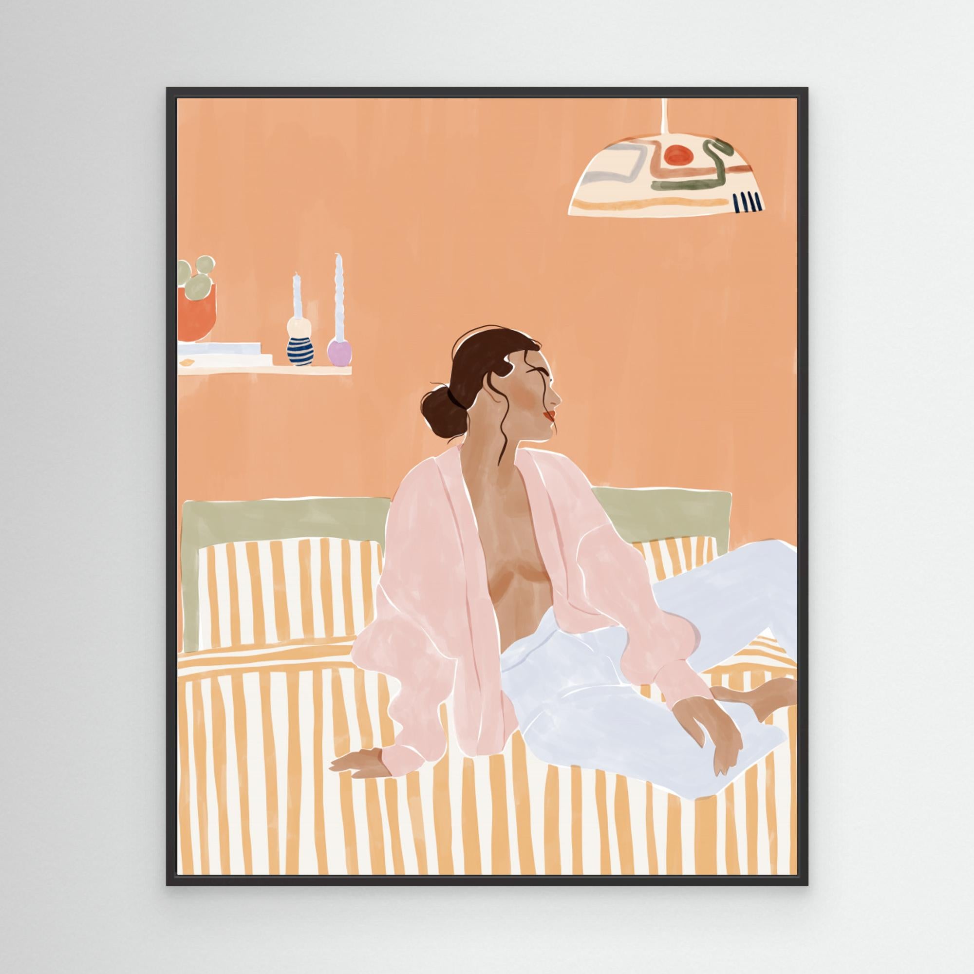 Just Let Me Chill by Ivy Green Illustrations Black