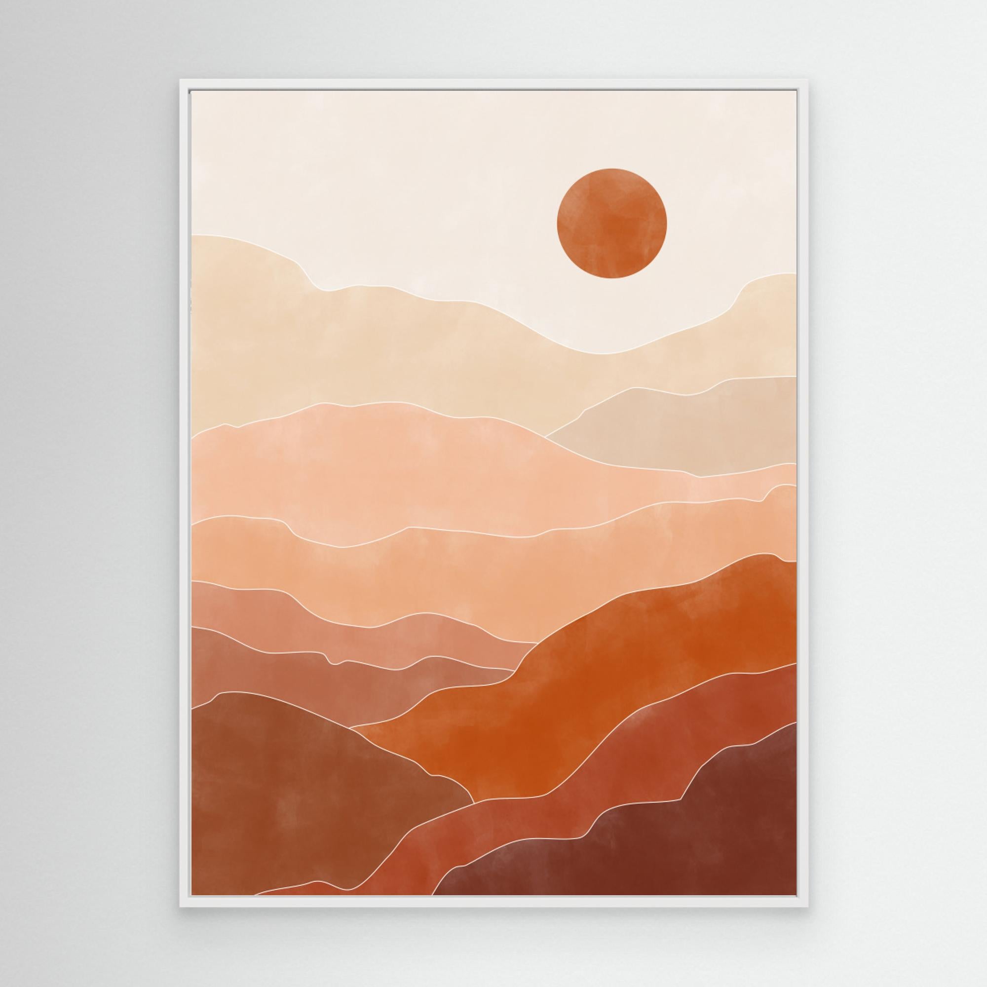 3x4 Aspectratioterracotta37 by Elena Ristova White