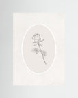 Rose Art Print | Children's Room & Nursery Wall Art No Frame