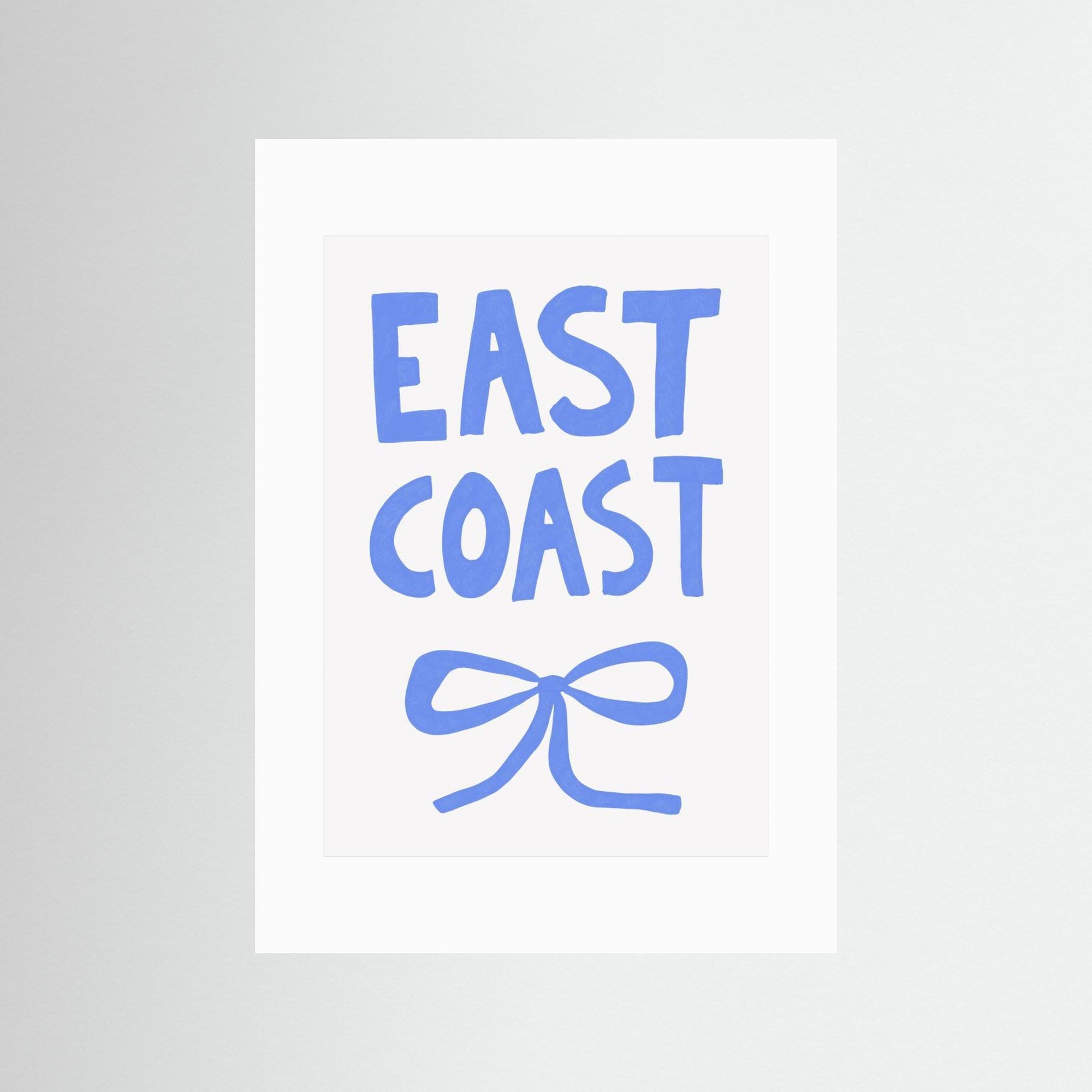 East Coast by Athene Fritsch No Frame White
