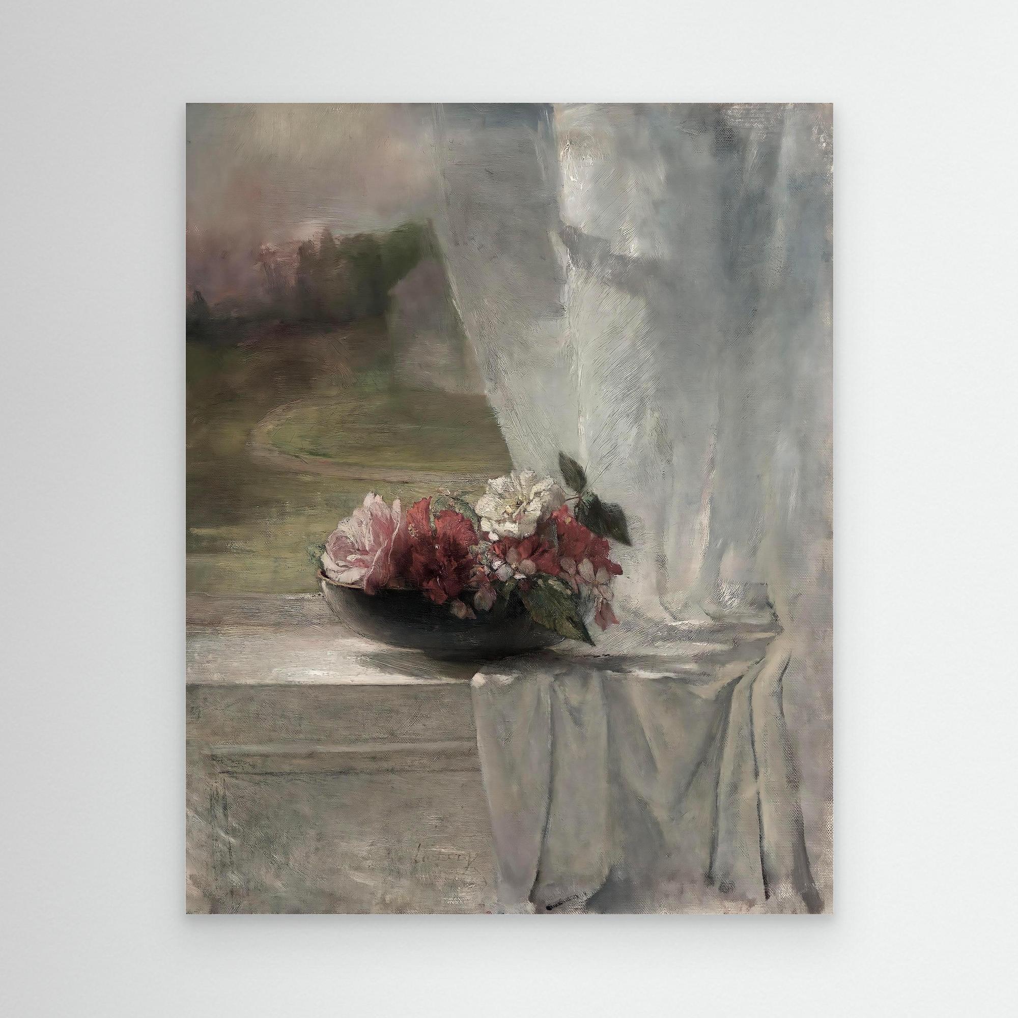 Spring Flowers | Canvas 60 x 75 cm 24 x 30″ No Frame