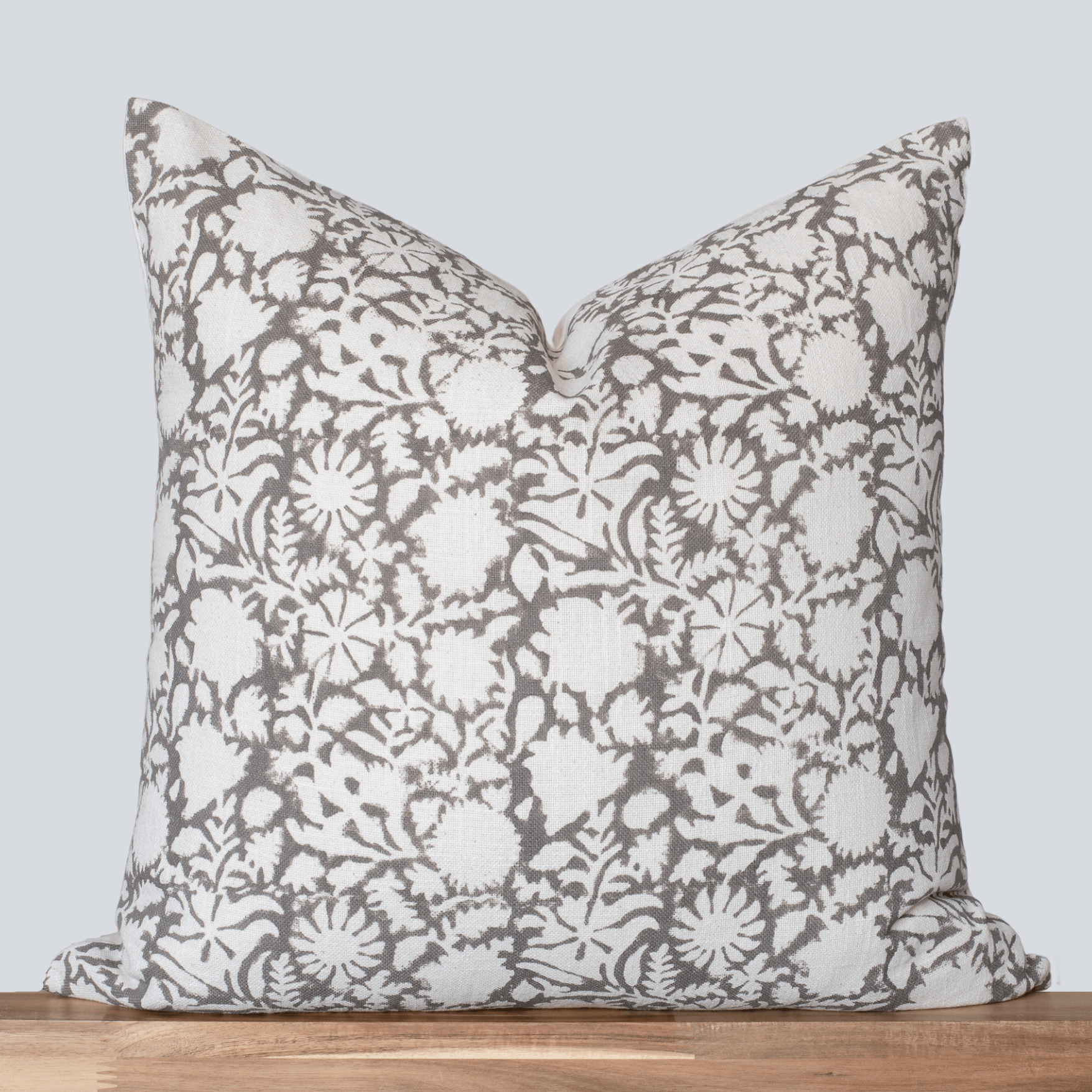 Dara Floral Block Printed Pillow Cover