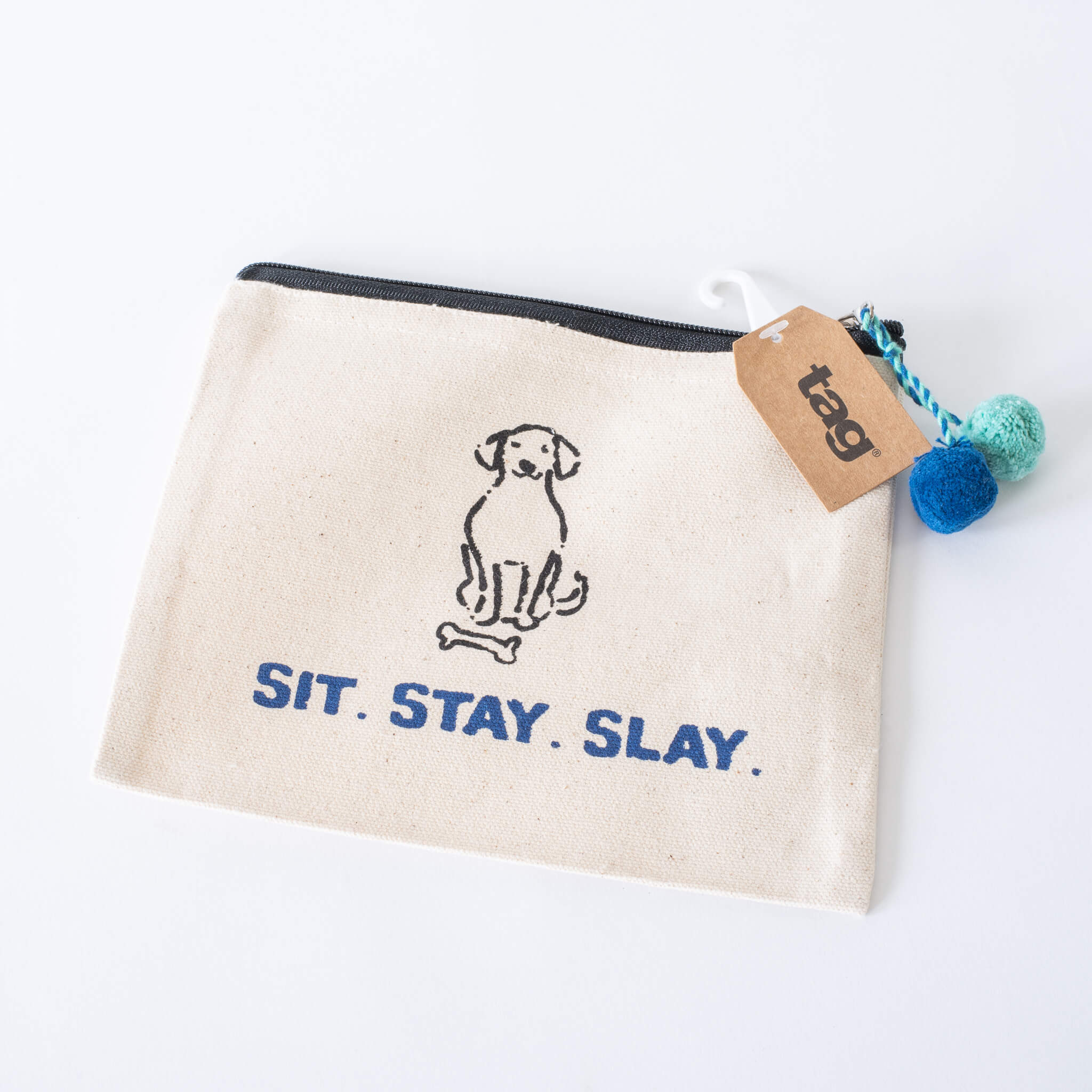 Canvas Pouch | Sit, stay, slay