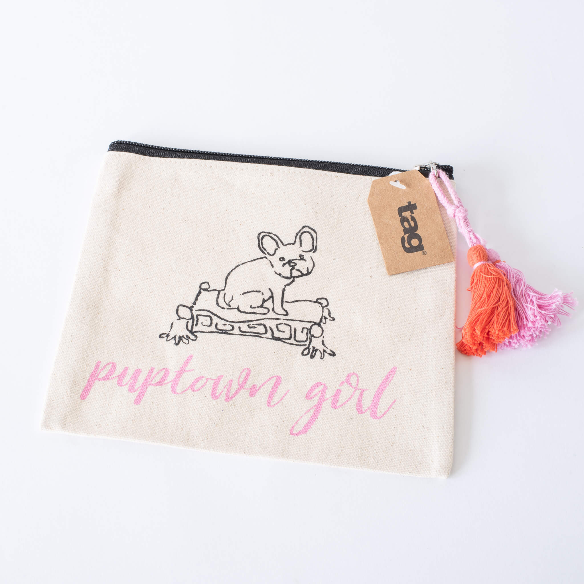Canvas Pouch | Puptown girl