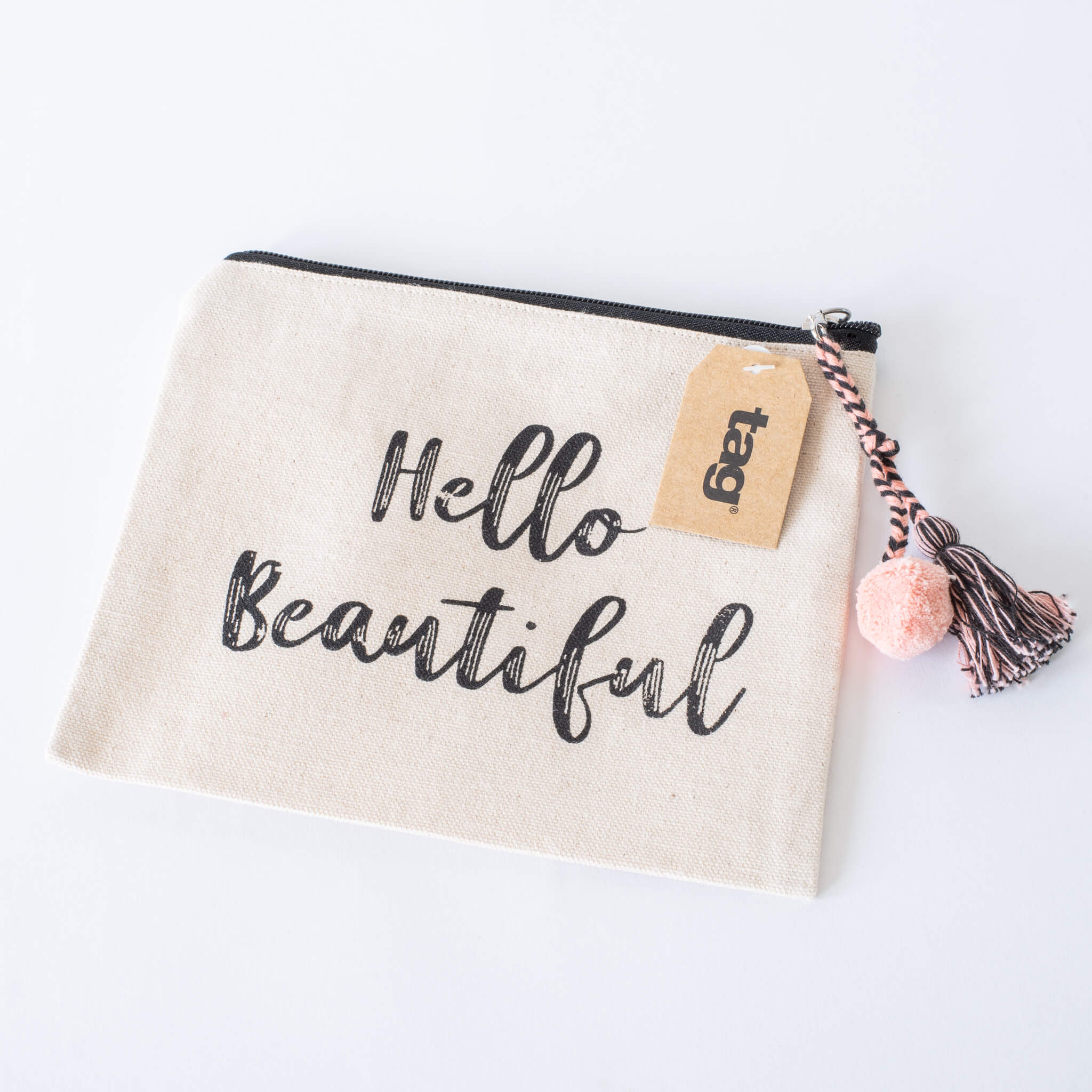Canvas Pouch | Hello Beautiful