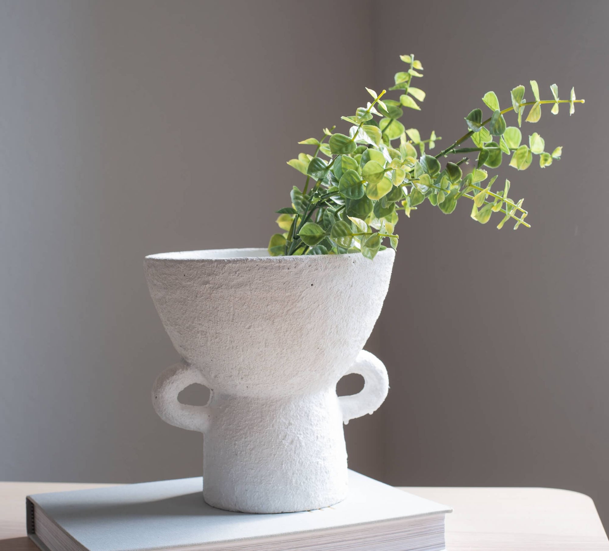 Agnes Textured Cement Planter - Apartment No.3