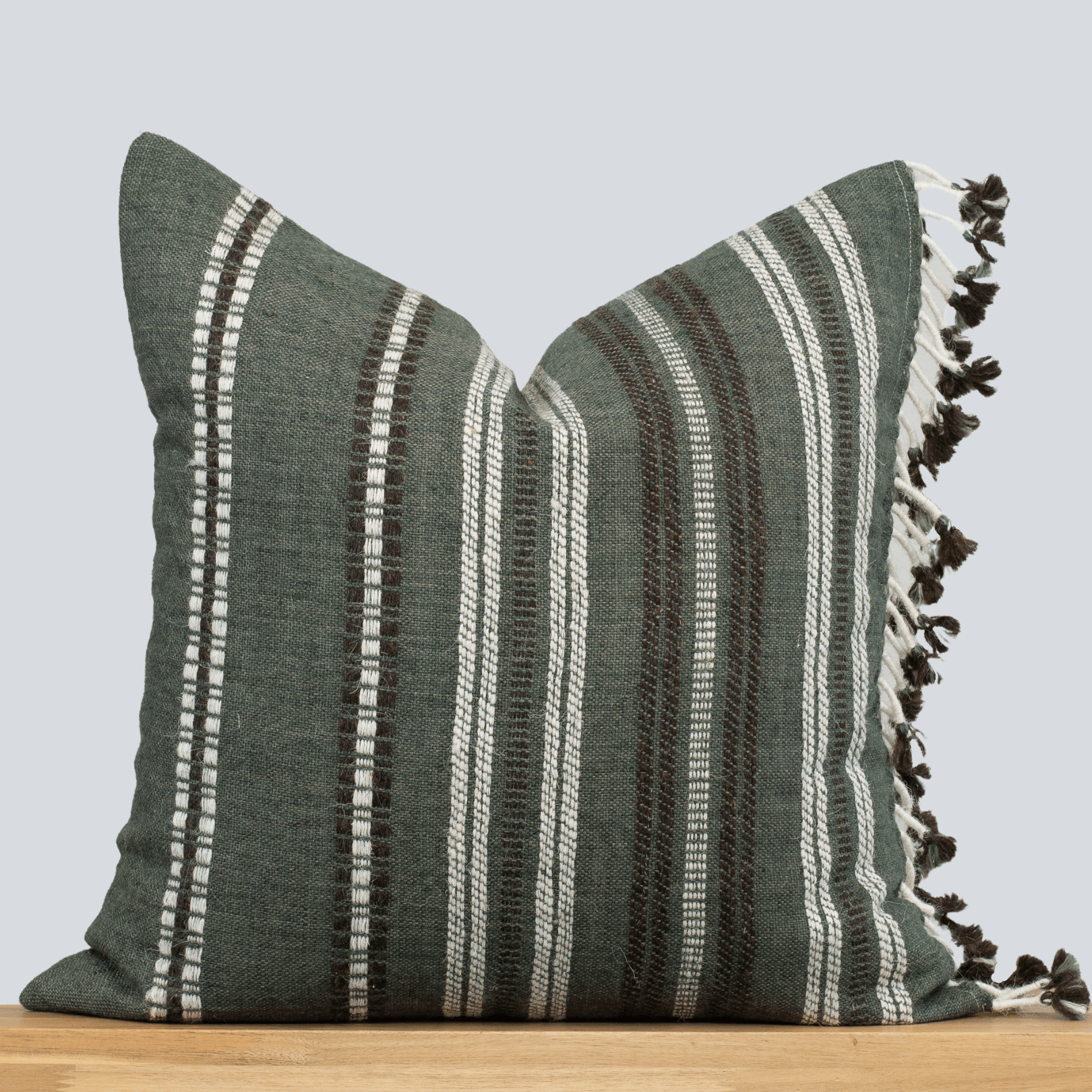 Bhujodi Pillow Cover | Moss Green