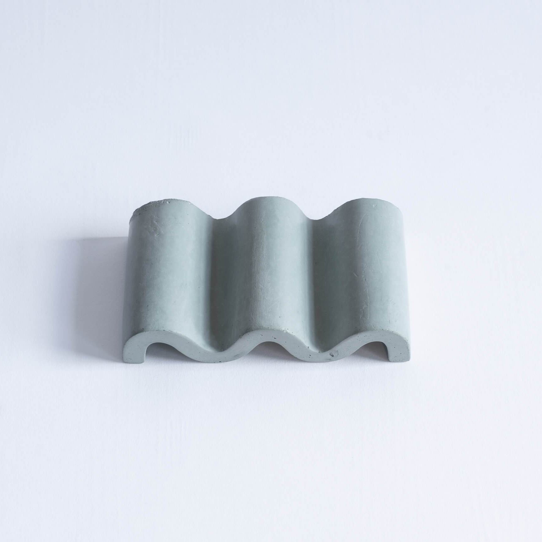 Concrete Soap/Sponge Holder | Sage - Apartment No.3