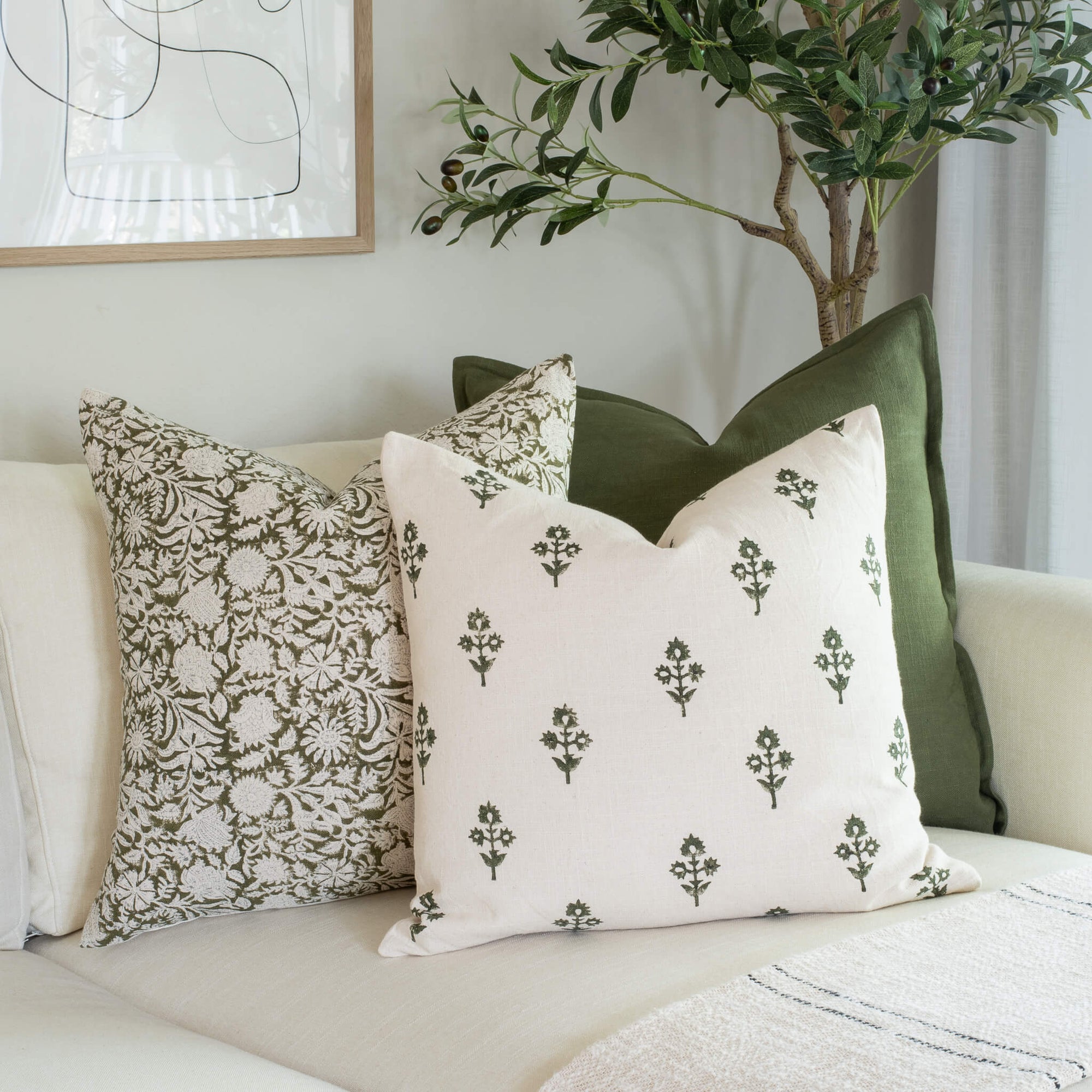 Pasadena Pillow Combination | Set of Three Pillow Covers - Apartment No.3