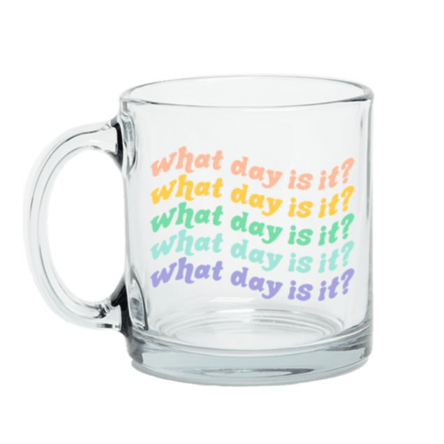 What day is it? Mug - Apartment No.3